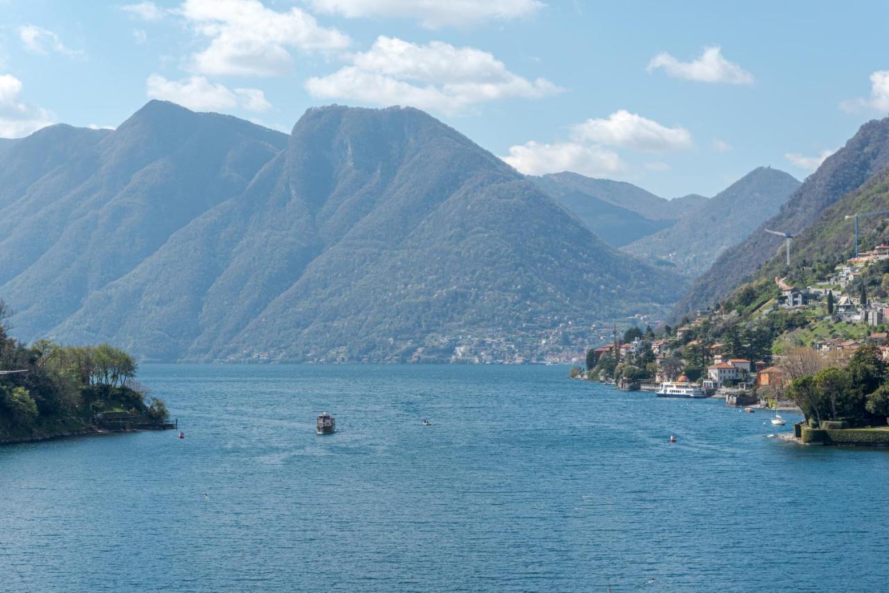Lake Como Apartment With Balcony And Private Parking Ossuccio Εξωτερικό φωτογραφία